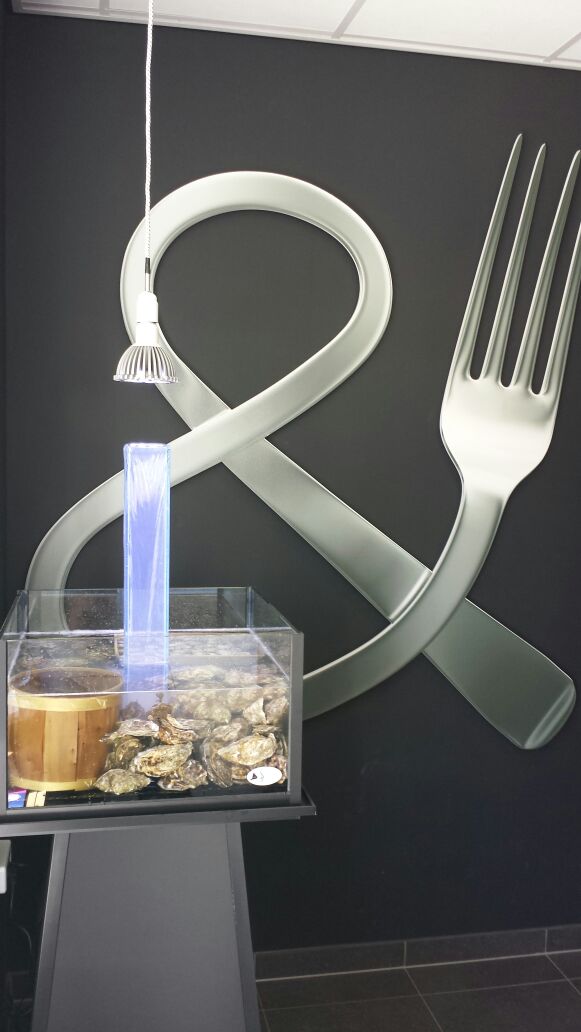 Oesterpiramide met prachtige oesters