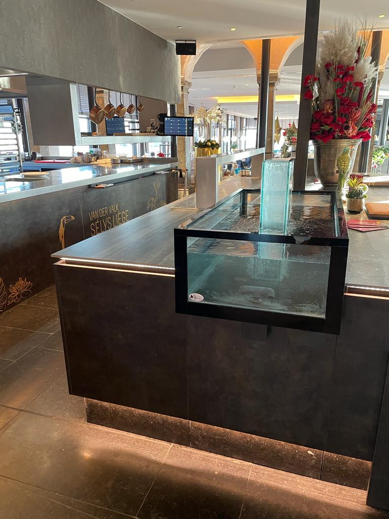 Homarium voor kreeft en oesters